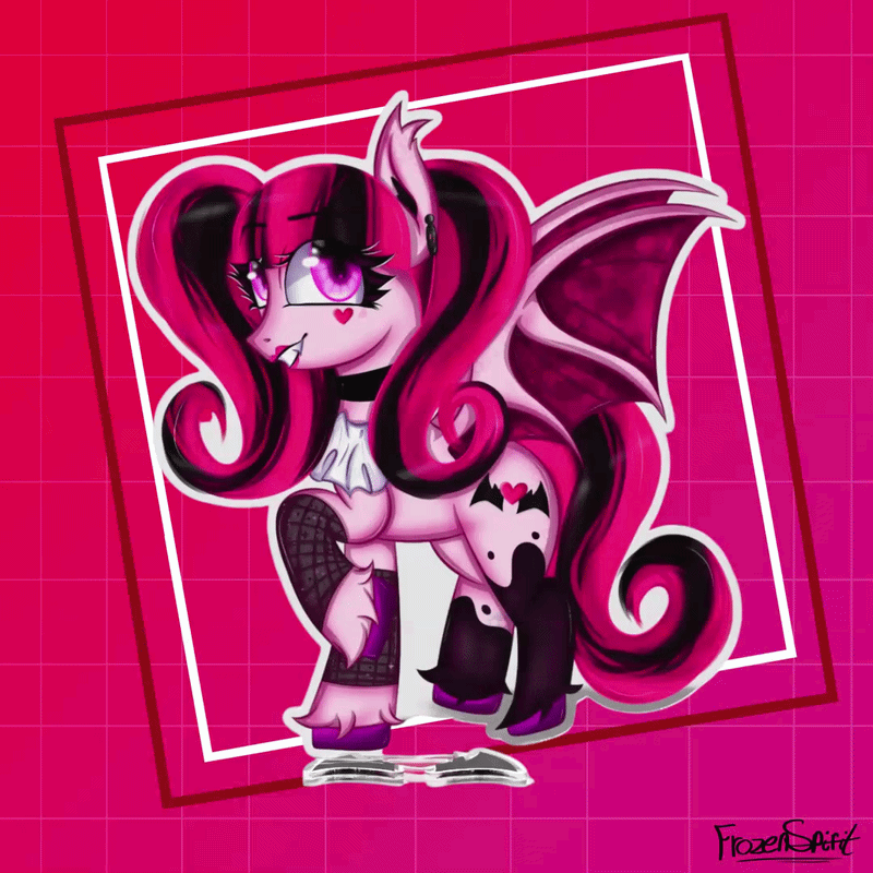 | MONSTER HIGH | Draculaura Pony Standee