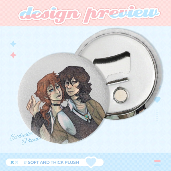Dazai X Chuuya - Soft Magnet