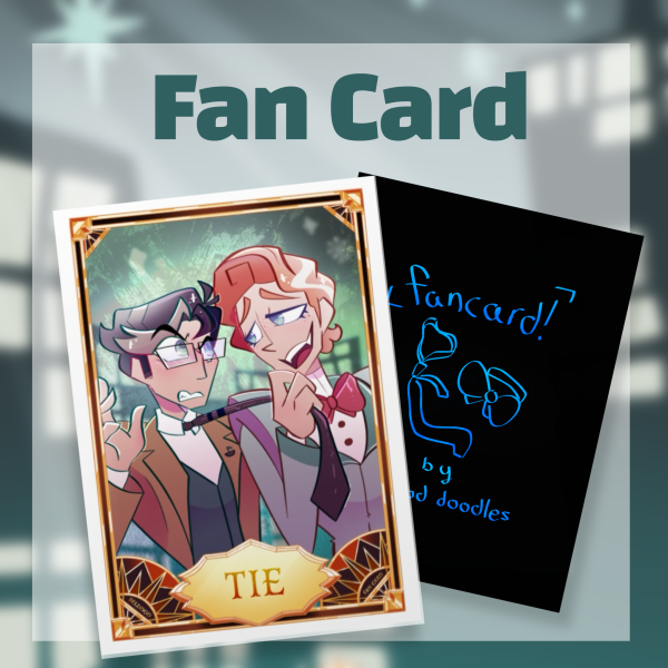 Vocalstatic Tie Cracked Ice Holographic Trading Card