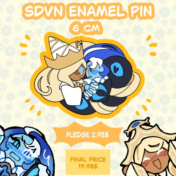 Shadowvanilla Enamel Pin