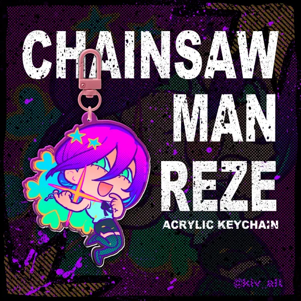 Chainsaw Man Reze Acrylic Keychain