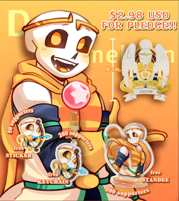 Dream Sans Enamel Pins
