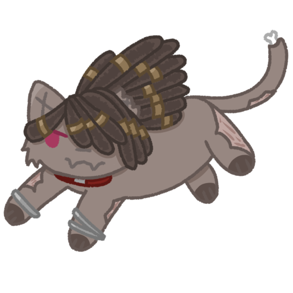 [GACHIAKUTA] Kitty Jabber acrylic keychain