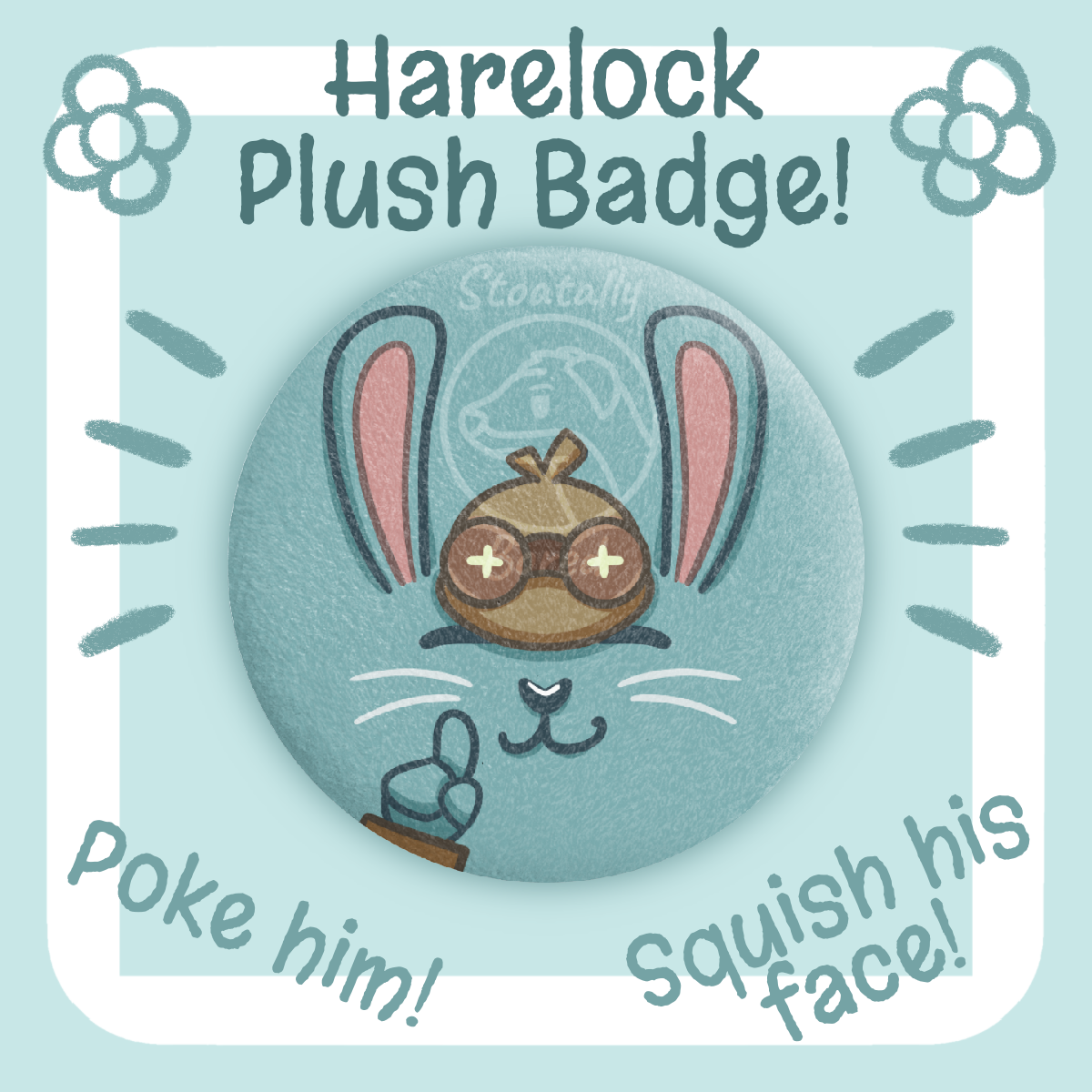 Harelock TGAA Soft Plush Badge