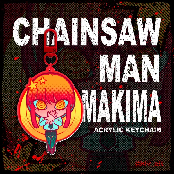 Chainsaw Man Makima Acrylic Keychain