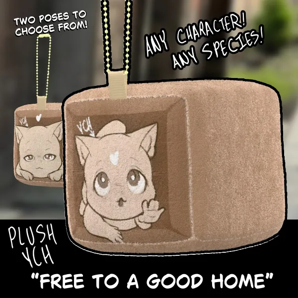 Cube Plush Found YCH