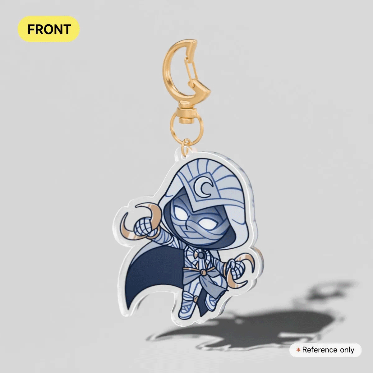 Moon Knight - Clear Acrylic Keychains