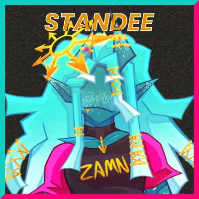 Shambo "zamn" Standee