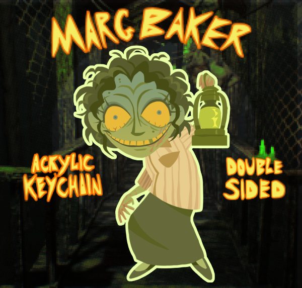 Marguerite Baker Keychain!