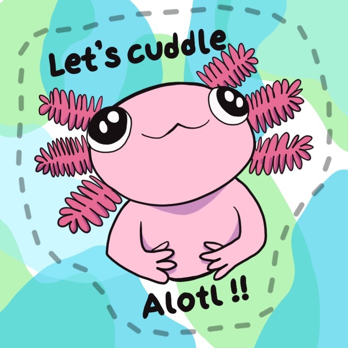 Let's Cuddle Alotl