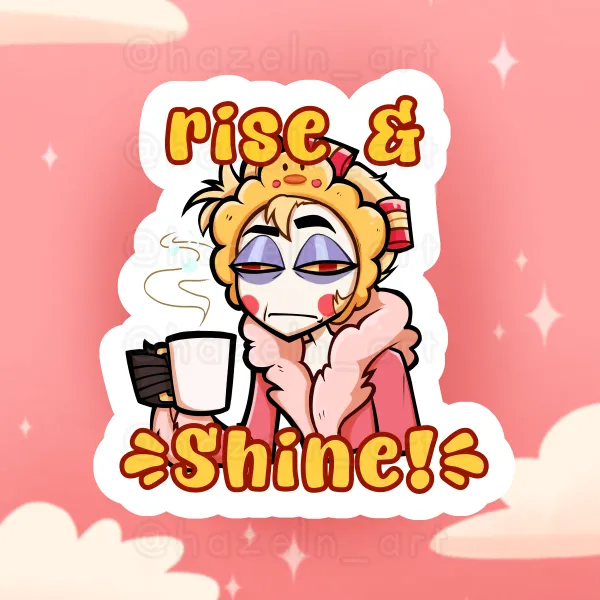Rise & Shine Sticker