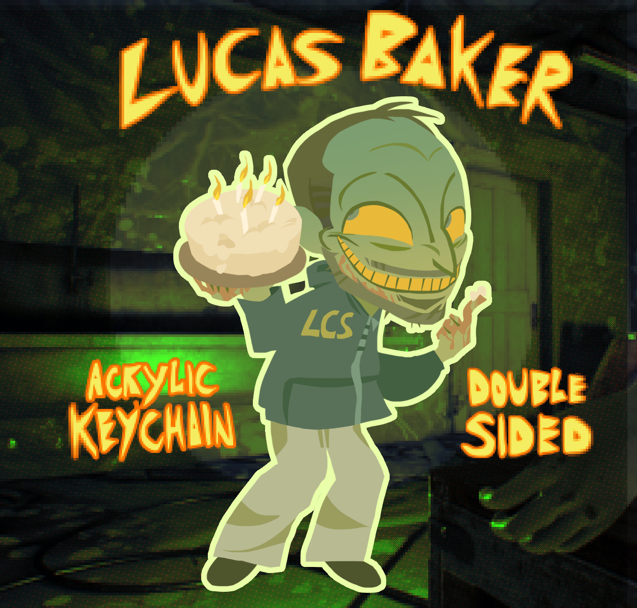 Lucas Baker Keychain!