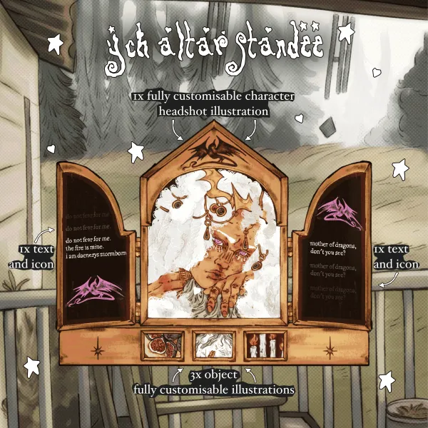 ych altar standee