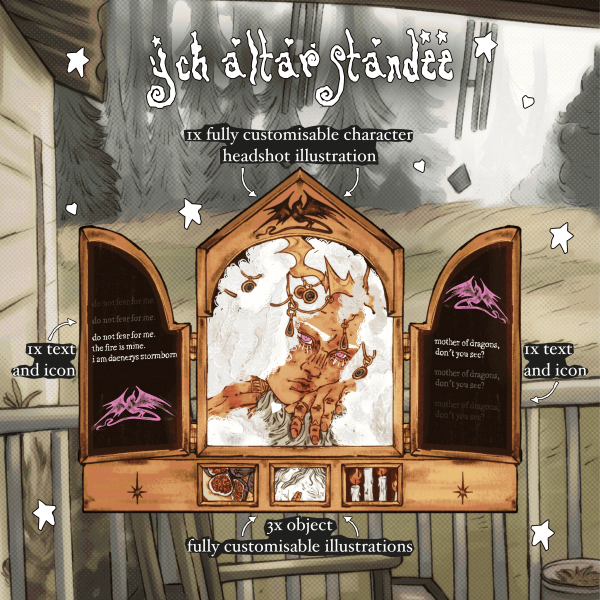 ych altar standee