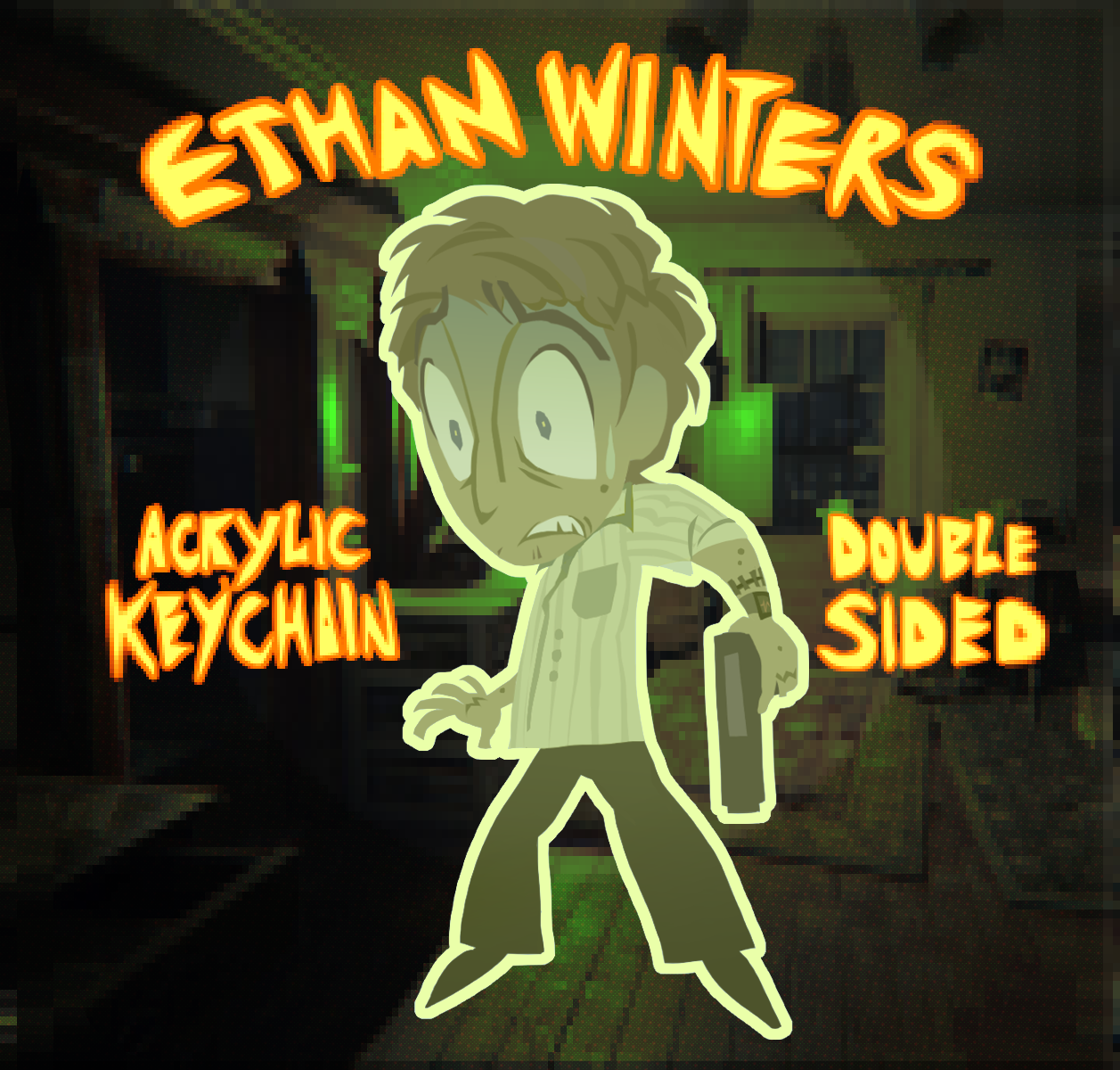 Ethan Winters Keychain!
