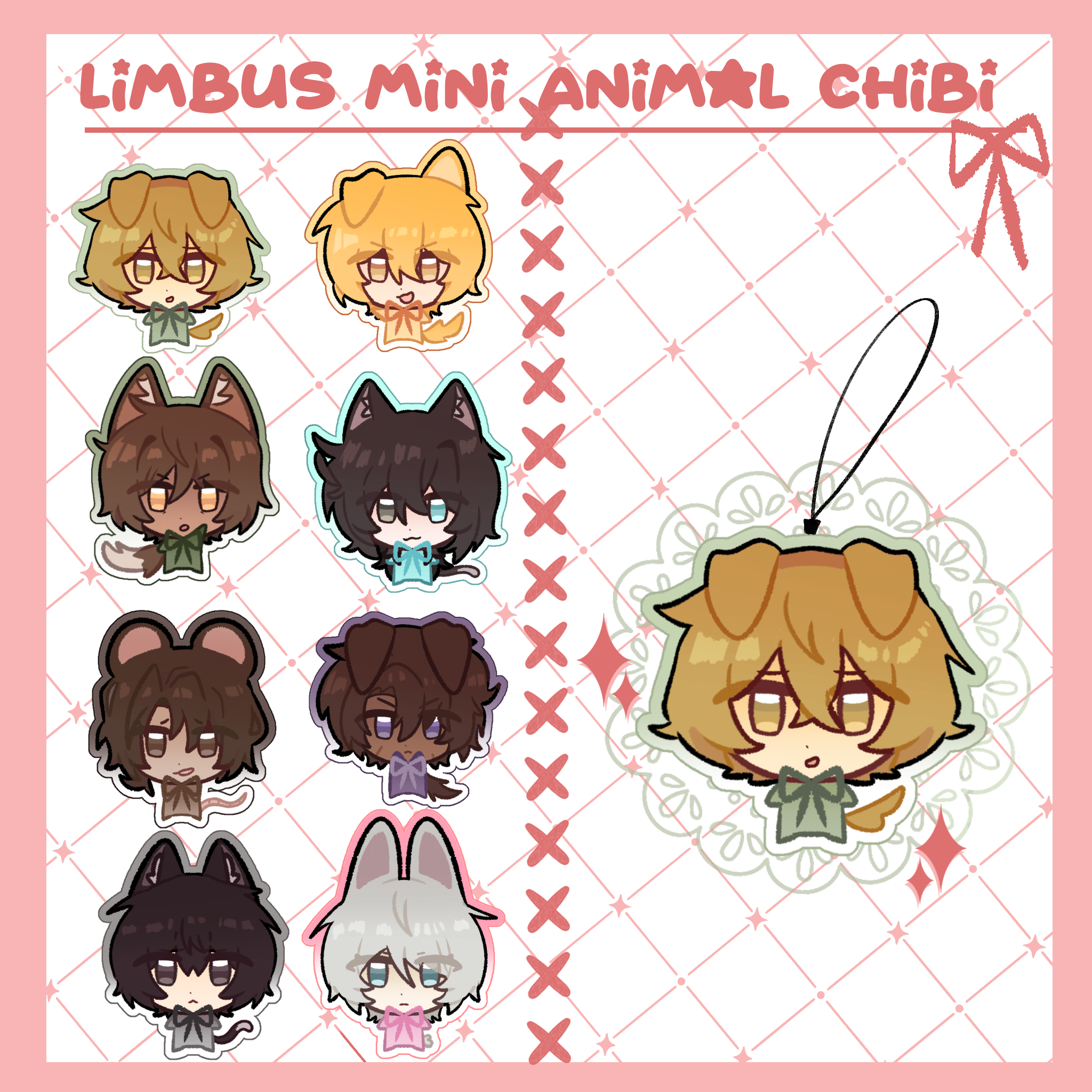 Mini Animal Sinner Charms - Sinclair