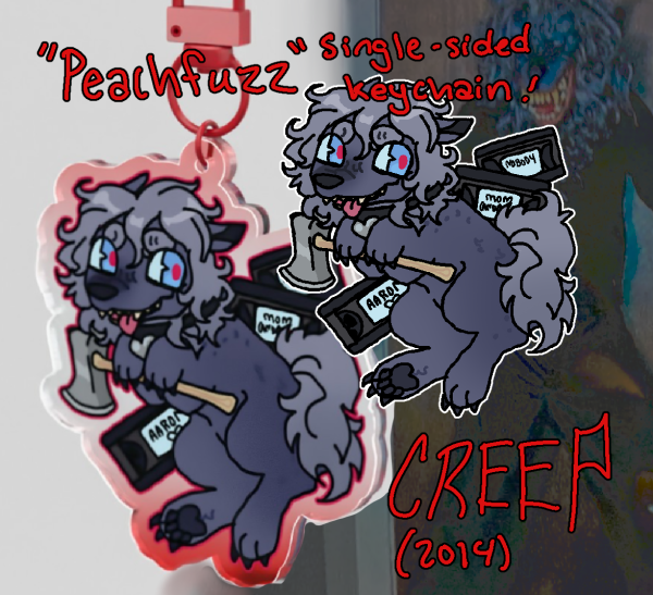 Peachfuzz CREEP/Creep tapes 2014 Keychain