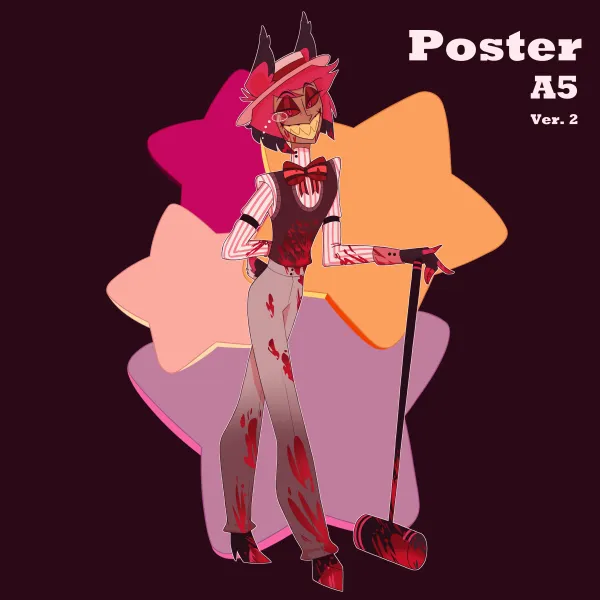 Old Pal Alastor ver.2 || Poster A5
