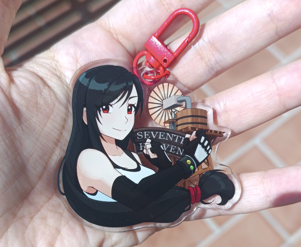 Tifa Acrylic Keychains