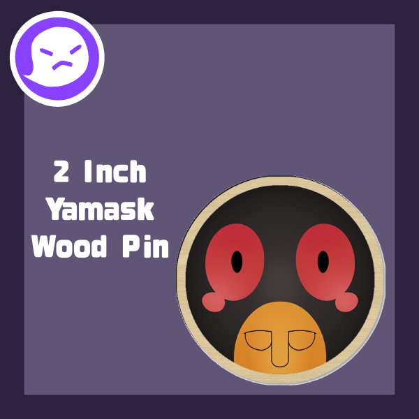 2-Inch Yamask Wood Pin