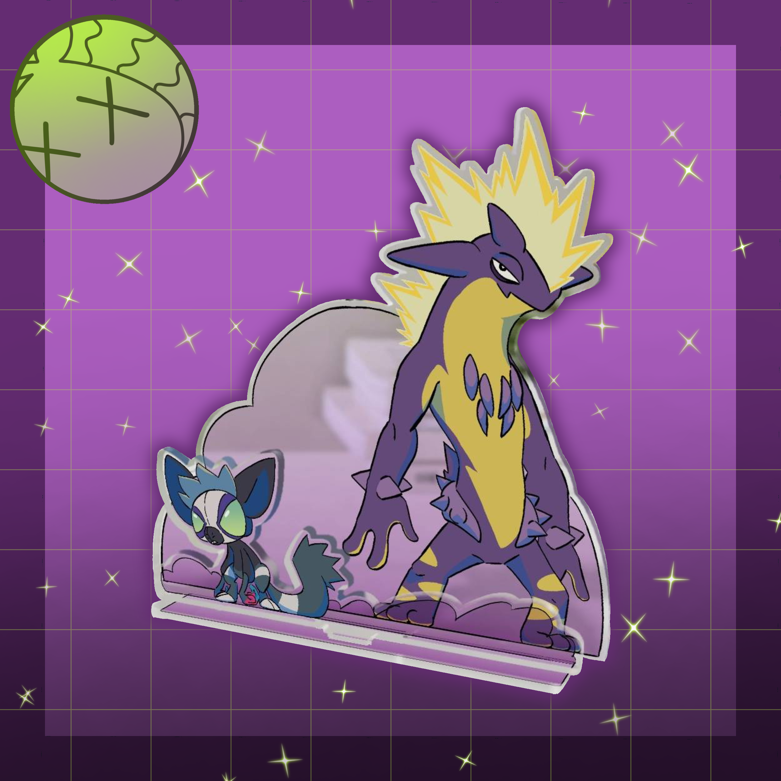 Toxic Card Holder Standee - GYM LEADER 2026 COLLAB
