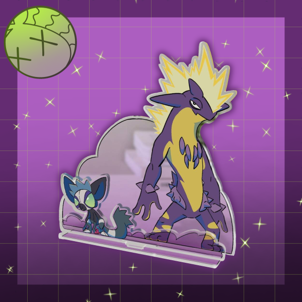 Toxic Card Holder Standee - GYM LEADER 2026 COLLAB