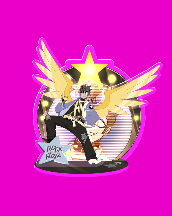 Hazbin Hotel: ROCK N' ROLL 2026 Adam [ PURPLE ] acrylic standees