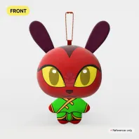 Elementom - Cinder Mochi Doll
