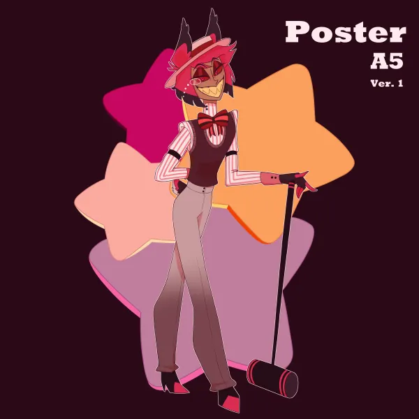 Old Pal Alastor ver.1 || Poster A5