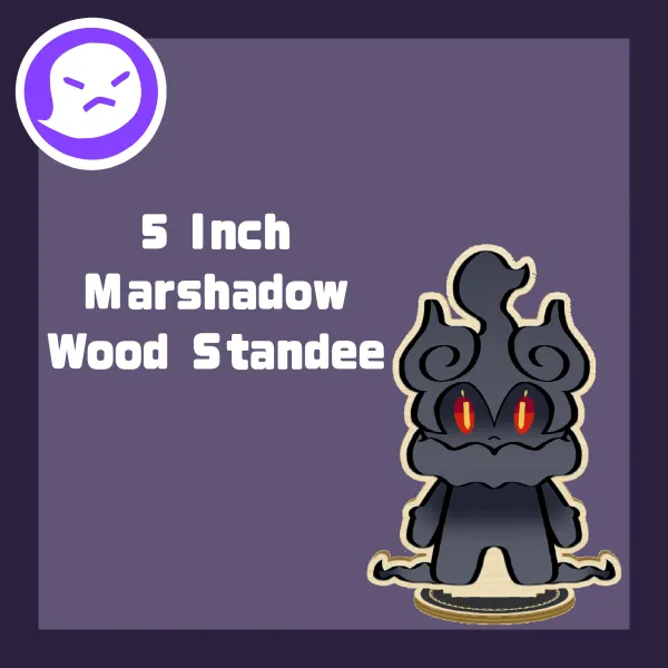 5-Inch Marshadow Wood Standee