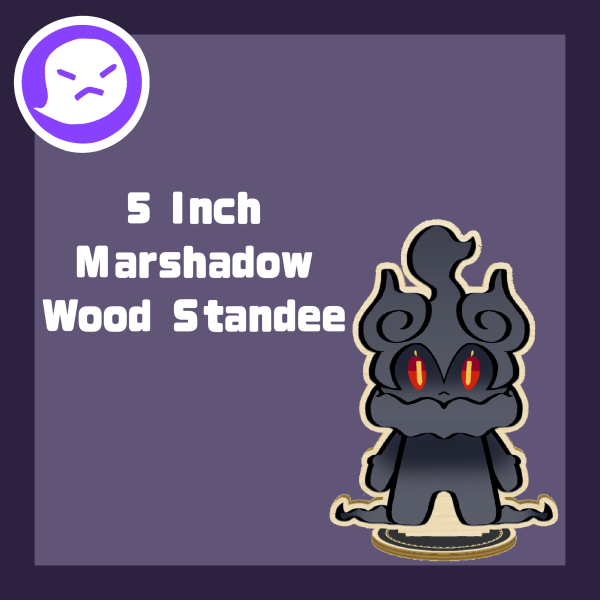 5-Inch Marshadow Wood Standee