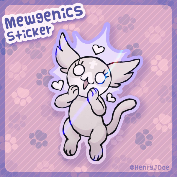 Marshmallow Sticker