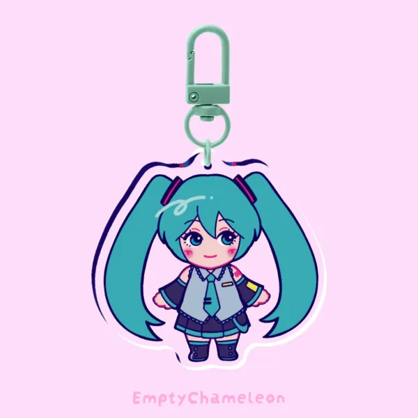 Miku Kewtie Keychain