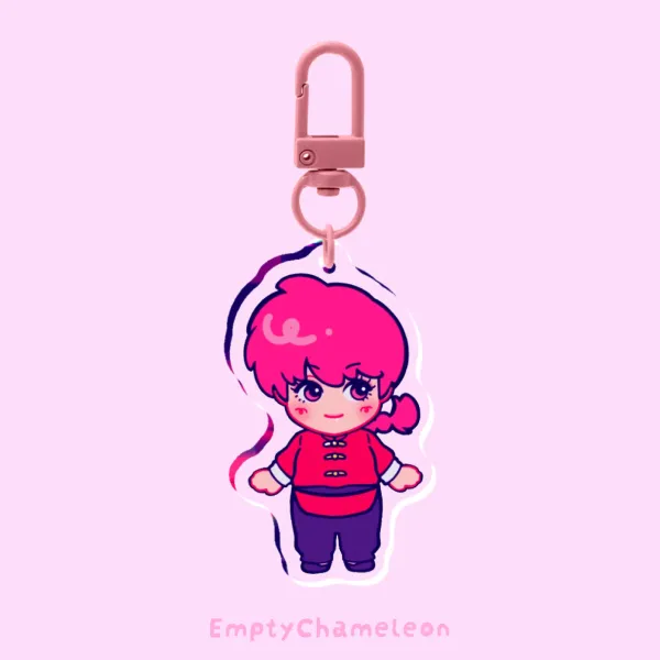 Ranma Kewtie Keychain