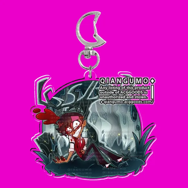 Hazbin Hotel Alastor Acrylic Keychain