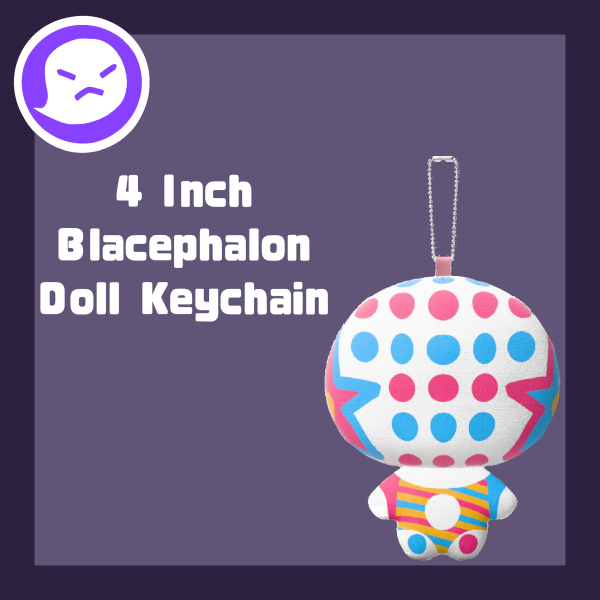4-Inch Blacephalon Dolls keychains
