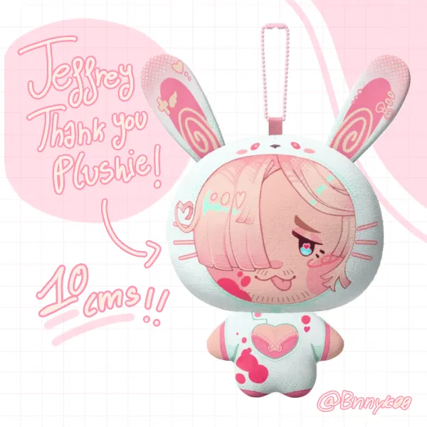 Jeffrey Thank You Bunny Plushie