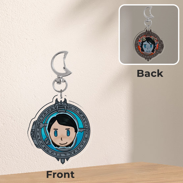Jim Lake Jr. (Trollhunters) Double-Sided Keychain