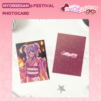 Nyobsidian Matsuri Photocard