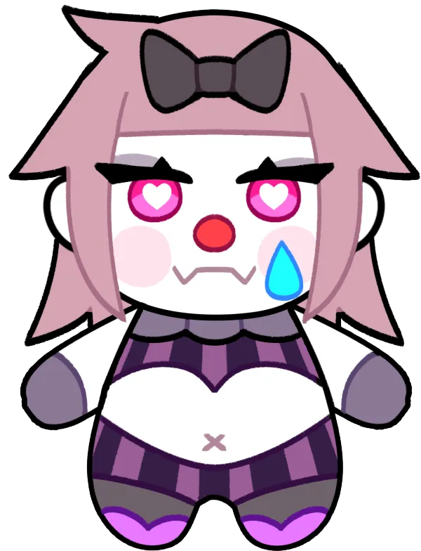 [iamfixated] Plush Doll Keychain