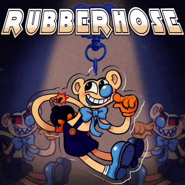 Rubberhose Keychain