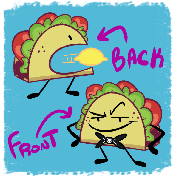 Taco ii Keychain