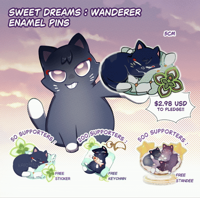 Sweet Dreams : Wanderer Enamel Pins