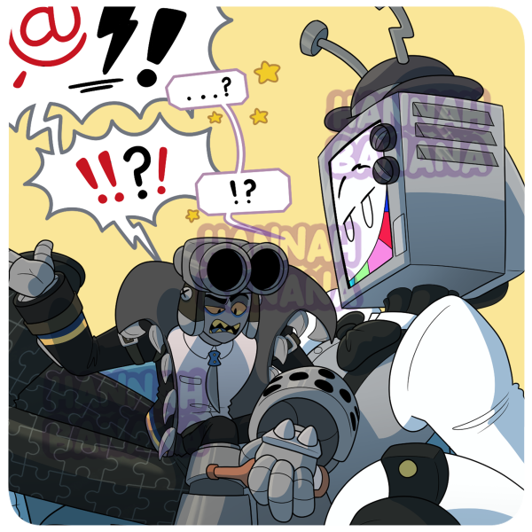 Big puzzles: Rough day at work