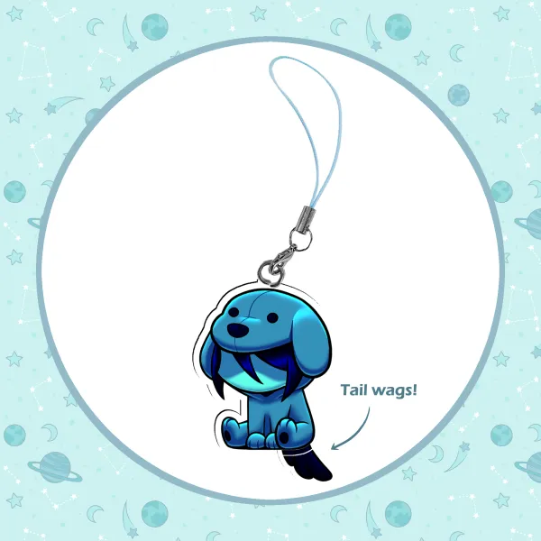 Dog Kris Keychain
