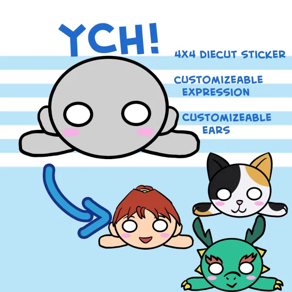 YCH Nesoberi Sticker