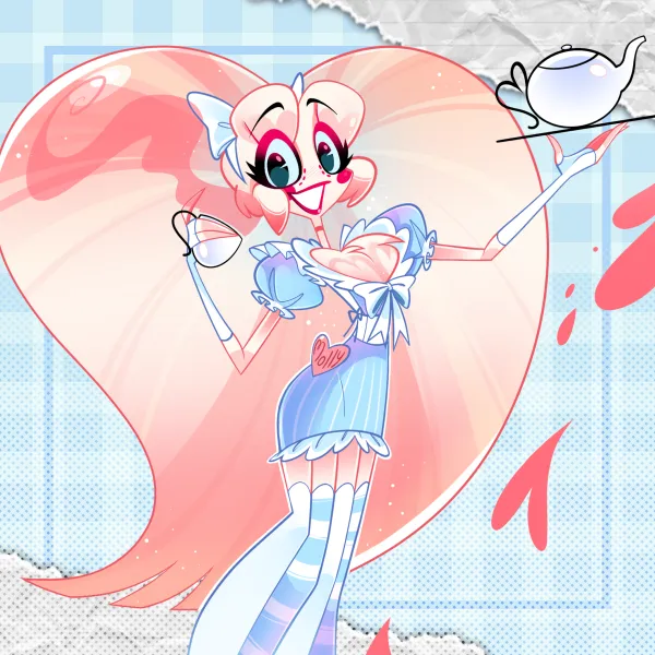 Molly Maid | Hazbin Hotel | Acrylic Standee