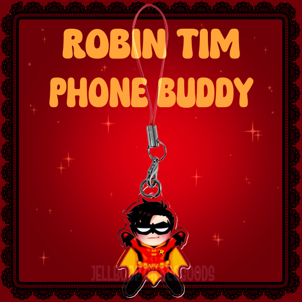 Robin (Tim) Phone Charm