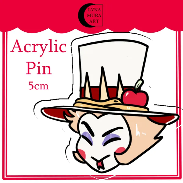 Lu - Acrylic Pin