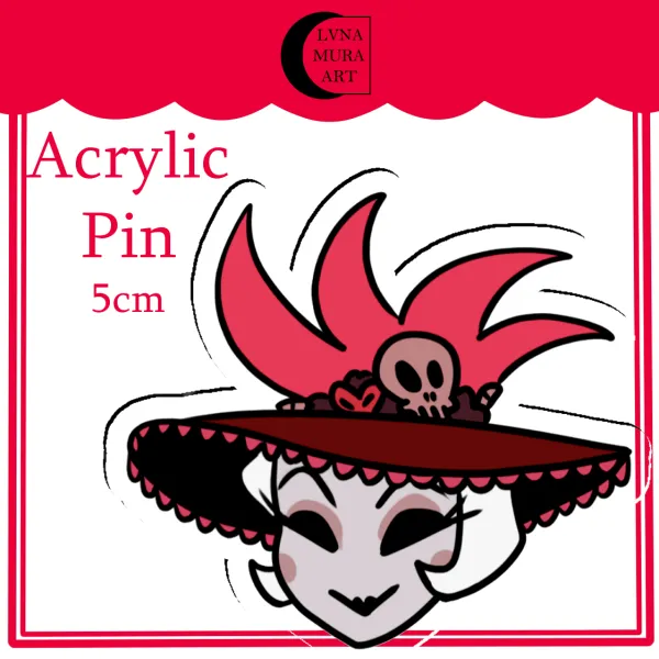 Rosie HH - Acrylic Pin